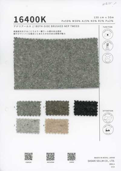 16400K Adoriaru II // Tweed Nep Chải Hai Mặt