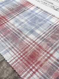35538 21 Vải cotton chéo chỉ lớp kẻ kẻ caro mảnh SUNWELL Ảnh phụ