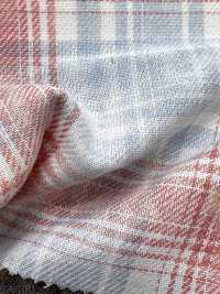 35538 21 Vải cotton chéo chỉ lớp kẻ kẻ caro mảnh SUNWELL Ảnh phụ