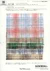 35538 21s cotton twill kẻ caro tartan nhấp nhô