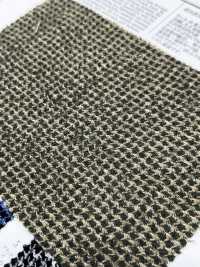 OFI2545 Vải Linen Len Sần Nổi Hoạ Tiết Răng Cưa Oharayaseni Ảnh phụ