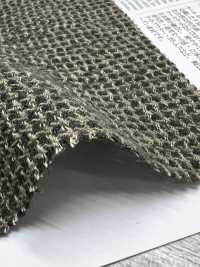 OFI2545 Vải Linen Len Sần Nổi Hoạ Tiết Răng Cưa Oharayaseni Ảnh phụ