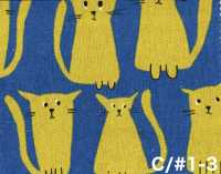 850615 Vải bố canvas cotton sợi gai Noraneko Friends[Vải / Vải] VANCET Hình ảnh bổ sung