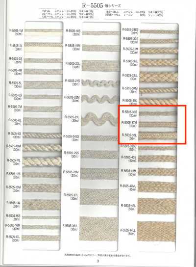 Dây xếp nếp rayon-jute dòng sợi gai