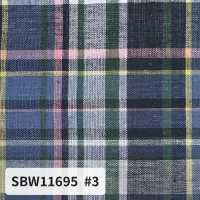 SBW11695 C/L kẻ caro Madras[Vải / Vải] SHIBAYA Hình ảnh bổ sung
