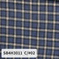 SB4H3011 Voan cotton lawn hữu cơ kẻ caro[Vải / Vải] SHIBAYA Hình ảnh bổ sung