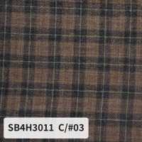SB4H3011 Voan cotton lawn hữu cơ kẻ caro[Vải / Vải] SHIBAYA Hình ảnh bổ sung