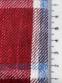 14447 Cuộn-KASE- vải chéo slub 10s kẻ caro Madras[Vải / Vải] SUNWELL Hình ảnh bổ sung