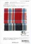 14447 Cuộn-KASE- vải chéo slub 10s kẻ caro Madras
