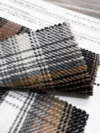14449 Cuộn-KASE- 10s spec twill slub kẻ caro tartan bóng[Vải / Vải] SUNWELL Hình ảnh bổ sung