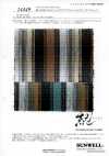 14449 Cuộn-KASE- 10s spec twill slub kẻ caro tartan bóng