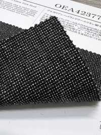 OEA42377 Len linen Bulgarian Highland, vân chải, xử lý giặt[Vải / Vải] Oharayaseni Hình ảnh bổ sung