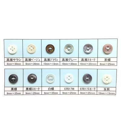 1704 Cúc Vỏ Trai 4 Lỗ Loại 17