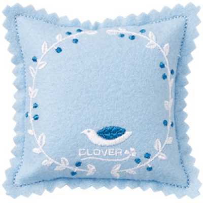 23014 Gối Cắm Kim Vải Nỉ Felt II Màu Xanh Da Trời