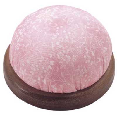 23049 Gối Cắm Kim Kiểu Country Màu Hồng