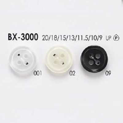BX3000 Cúc 4 Lỗ Bằng Nhựa Resin Polyester