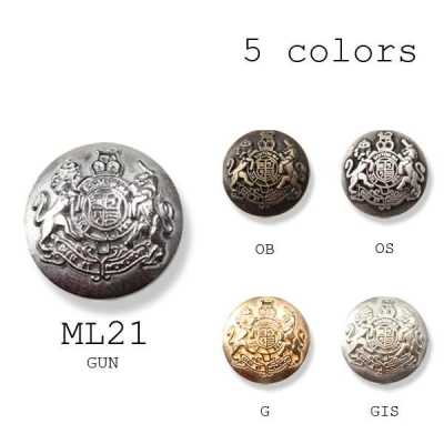ML-21 Cúc Kim Loại Ý Hình Huy Hiệu