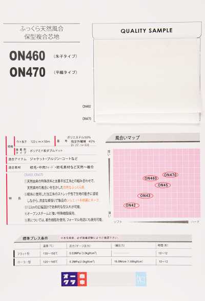 ON470 Loại Tổng Hợp Dành Cho Hàng May Mặc Dày (Dệt Trơn 100D) 100D×50/-