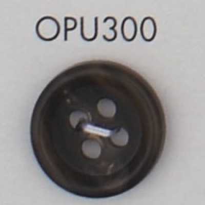 OPU300 Cúc 4 Lỗ Có Viền, Bằng Nhựa Resin Urê