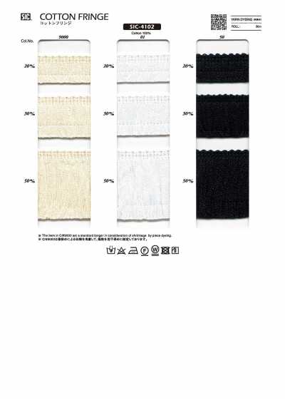SIC-4102 Dây Dải Tua Rua Cotton