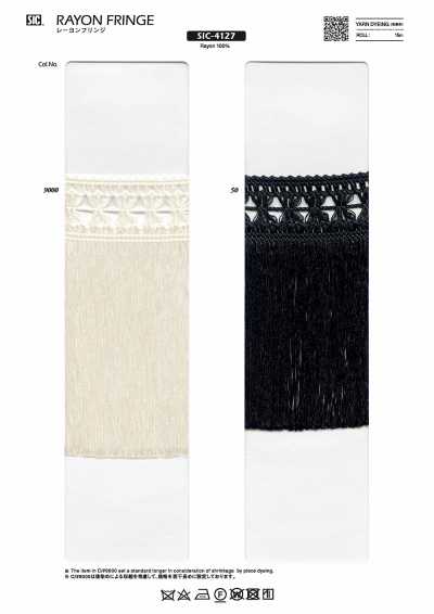 SIC-4127 Dây Dải Tua Rua Rayon