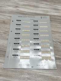 SIC-7319 Ren / Đăng Ten Xoắn Bông Hữu Cơ / 10mm SHINDO(SIC) Ảnh phụ