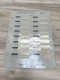 SIC-7322 Ren / Đăng Ten Xoắn Bông Hữu Cơ / 17mm SHINDO(SIC) Ảnh phụ