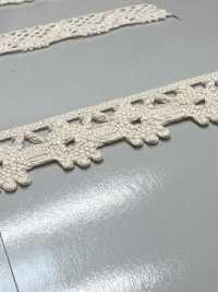 SIC-7323 Ren / Đăng Ten Xoắn Bông Hữu Cơ / 10mm SHINDO(SIC) Ảnh phụ