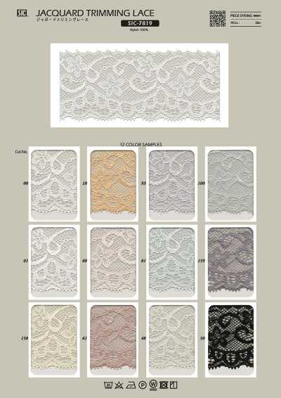 SIC-7819 Ren Trang Trí Jacquard