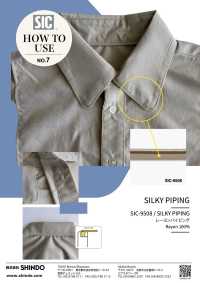 SIC-9508 Dây Viền ống Băng[Ruy Băng, Băng, Dây] SHINDO(SIC) Ảnh phụ