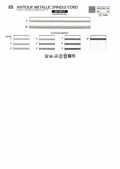 SIC-9517 Dây Tròn Kim Loại Cổ điển