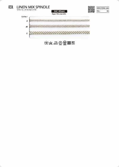 SIC-9564 Tròn Pha Linen