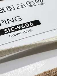 SIC-9606 Dây Viền ống Băng Cotton Hữu Cơ[Ruy Băng, Băng, Dây] SHINDO(SIC) Ảnh phụ