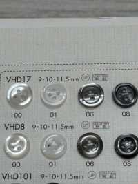 VHD17 NÚT DAIYA Chống Va đập HYPER DURABLE "" Cúc Polyester Giống Vỏ Trai/sò/xà Cừ Series "" DAIYA BUTTON Ảnh phụ