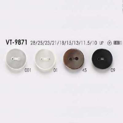 VT9871 Cúc 2 Lỗ Mặt Bằng Nhựa Resin Polyester