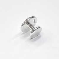 A-3-S Ghim Cài Khuy áo Lễ Phục Bạc Sterling Vỏ Ngọc Xà Cừ Hình Tròn Bạc[Lễ Phục Kiện Trang Trọng] Yamamoto(EXCY) Ảnh phụ