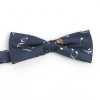 BF-JAZZ-NV Nơ bướm in lụa Jazz màu xanh navy