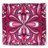 CF-GEO-PU Silk Print Khăn Cài Túi Ngực áo Vest Geometry Purple