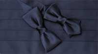 CM-107 đai Quấn Eo Cummerbund Vải Lụa May Cổ áo Vest Cao Cấp Màu Xanh Hải Quân[Lễ Phục Kiện Trang Trọng] Yamamoto(EXCY) Ảnh phụ