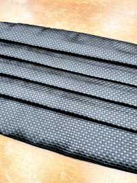 CM-986 Lụa Trong Nước Jacquard đai Quấn Eo Cummerbund Mũi đan Hạt Gạo Mô Hình Màu đen[Lễ Phục Kiện Trang Trọng] Yamamoto(EXCY) Ảnh phụ