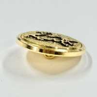 EX114G Cúc Kim Loại Vàng Cho Comple Và áo Khoác Sản Xuất Tại Nhật Bản Ảnh phụ