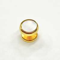 F-3-S Ghim Cài Khuy áo Lễ Phục Xà Cừ Vàng Hình Tròn[Lễ Phục Kiện Trang Trọng] Yamamoto(EXCY) Ảnh phụ