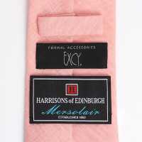 HLN-05 Cà Vạt Vải Lanh HARISSONS Màu Hồng[Lễ Phục Kiện Trang Trọng] Yamamoto(EXCY) Ảnh phụ