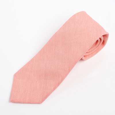 HLN-05 Cà vạt linen HARISSONS màu hồng
