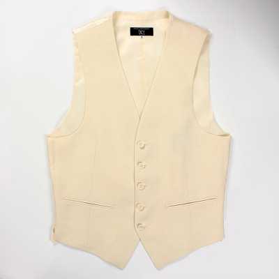 HLV-04 Áo gile linen HARISSONS màu be