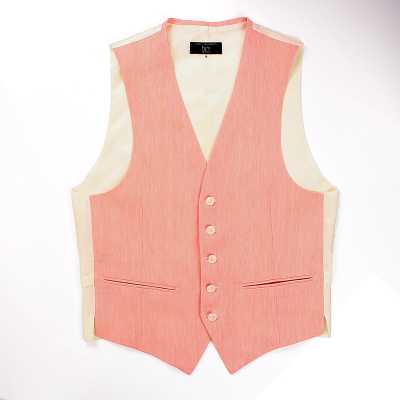 HLV-05 Áo gile linen HARISSONS màu hồng