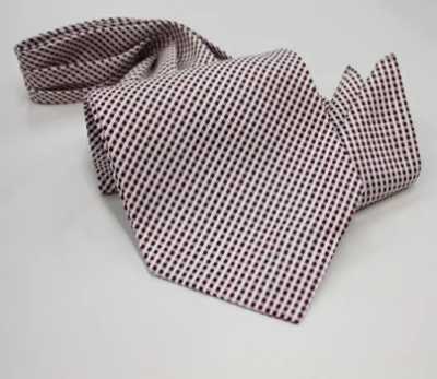 MS-402 Bộ cà vạt ascot buộc tay và khăn túi màu đỏ rượu vang