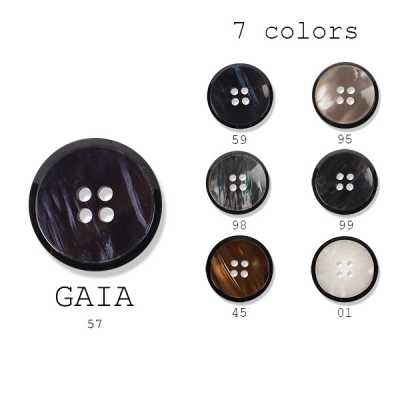 ガイア Nút polyester nội địa dùng cho suit và jacket