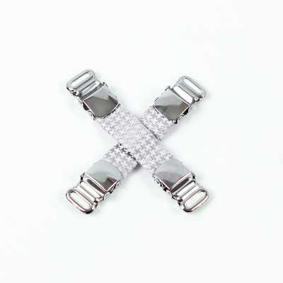 VAB-10 Dùng vải VANNERS, dây đai áo sơ mi họa tiết houndstooth, màu bạc