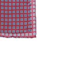 PCF-2 Pocket Khăn Cài Túi Ngực áo Vest Italy In Lụa Hoa Văn Nhỏ Màu Xanh Nước Biển / Màu đỏ Rượu Vang[Lễ Phục Kiện Trang Trọng] Yamamoto(EXCY) Ảnh phụ